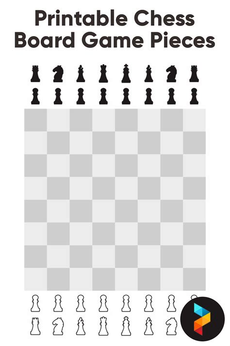Printable Chess Board